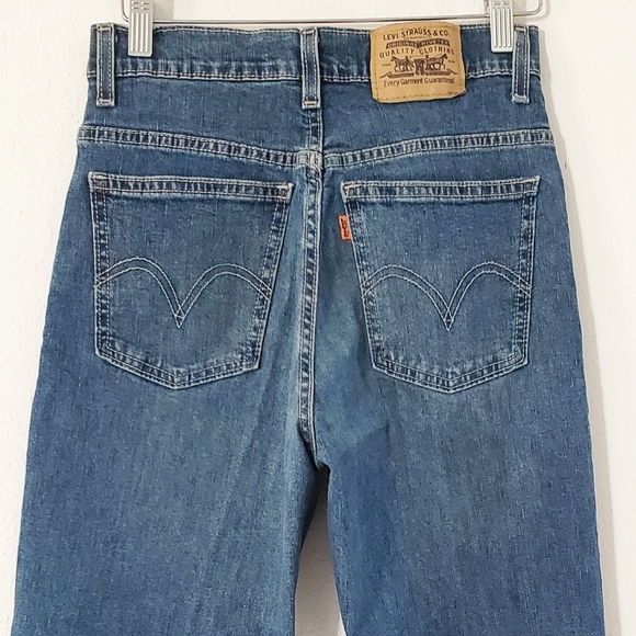 LEVI'S Vintage Orange Tab High Rise Jean 4. - Picture 5 of 8